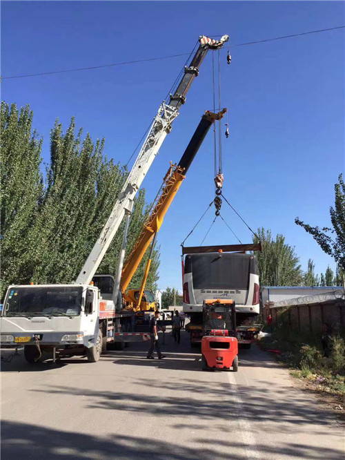 日照市港口集装箱搬运案例